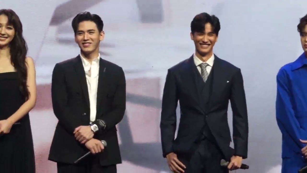 เต นิว (+ซิง แจน มาร์ค จูเนียร์) เปิดตัวนักแสดง Cherry Magic @ #GMMTV2023