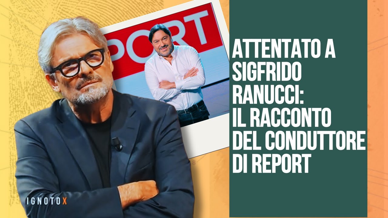 Attentato a Sigfrido Ranucci: Il racconto del conduttore di Report