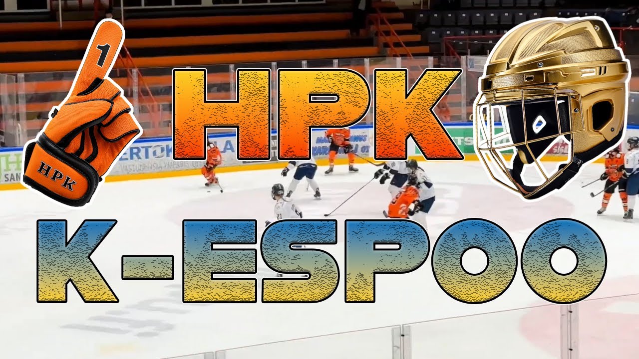 HPK 95 vuotta | HPK - K-ESPOO | 26.1.2025 #hockey #sport #j&auml;&auml;kiekko #hpk #h&auml;meenlinna #auroraliiga