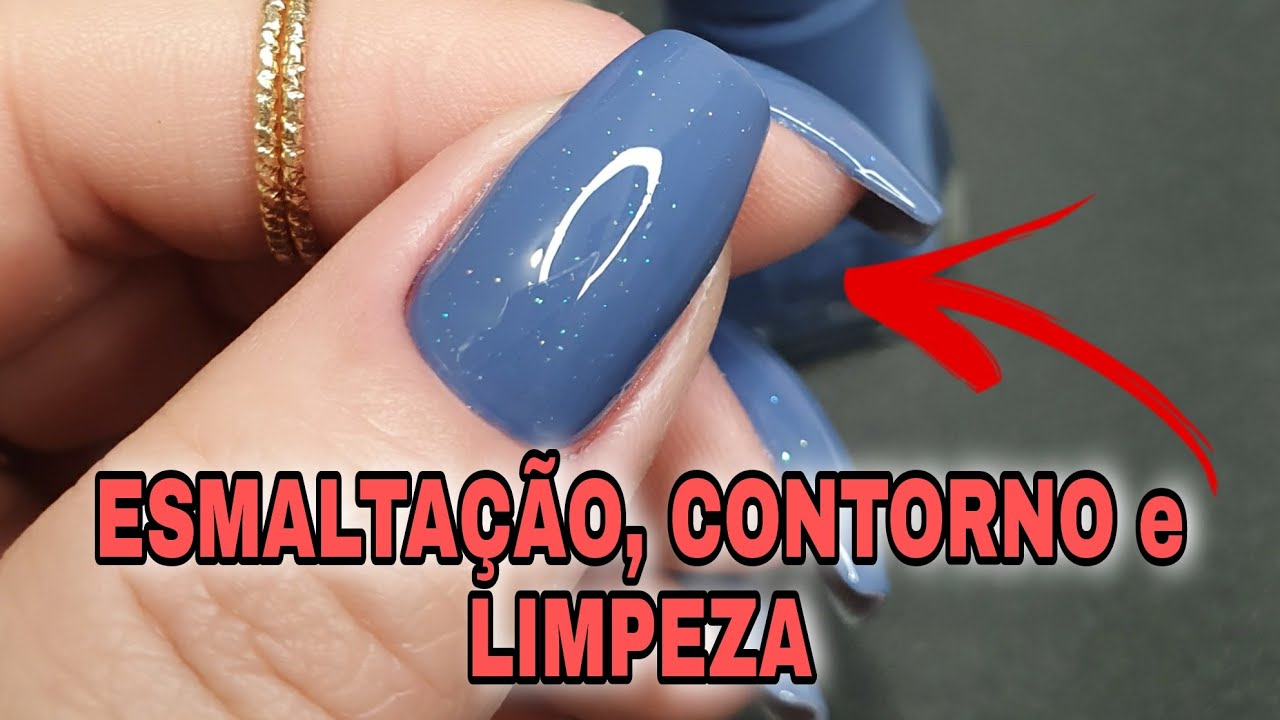 Como fazer uma Esmalta&ccedil;&atilde;o PERFEITA | Passo a Passo | Naty Scalada