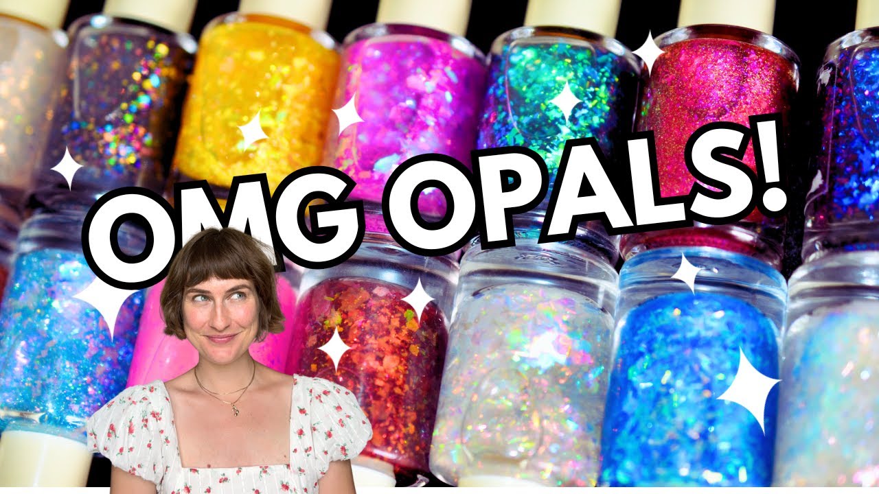 Opals for your nails! By Dany Vianna Opalescence collection swatches & review