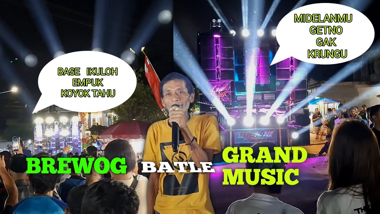 BREWOG AUDIO VS GRAND MUSIC BATTLE, CEKSOUND HARJOKUNCARAN, OCTOBER 18, 2024