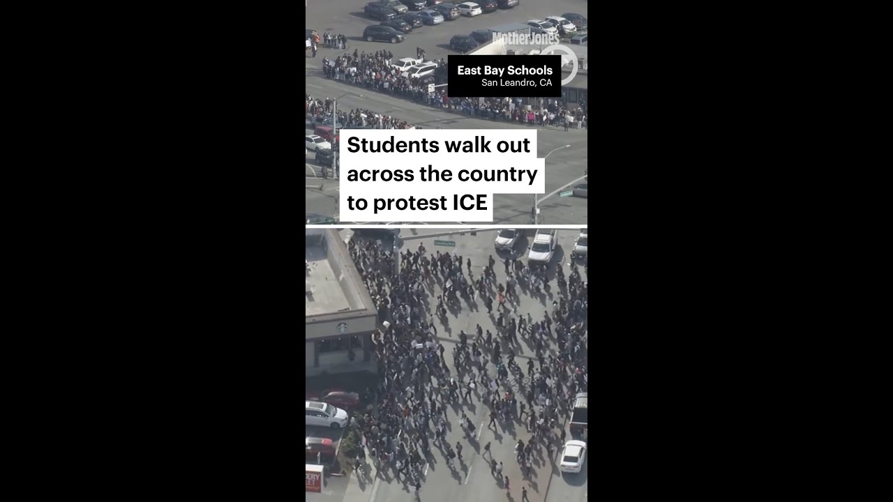 Students Walk Out Across the Country to Protest ICE