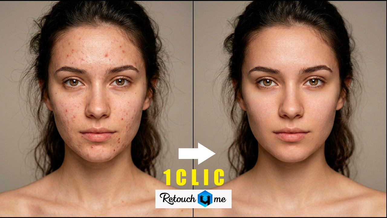 Edita tus fotos de Retrato con 1 Clic a nivel Profesional 🤯 | Tutorial Completo de Retouch4Me