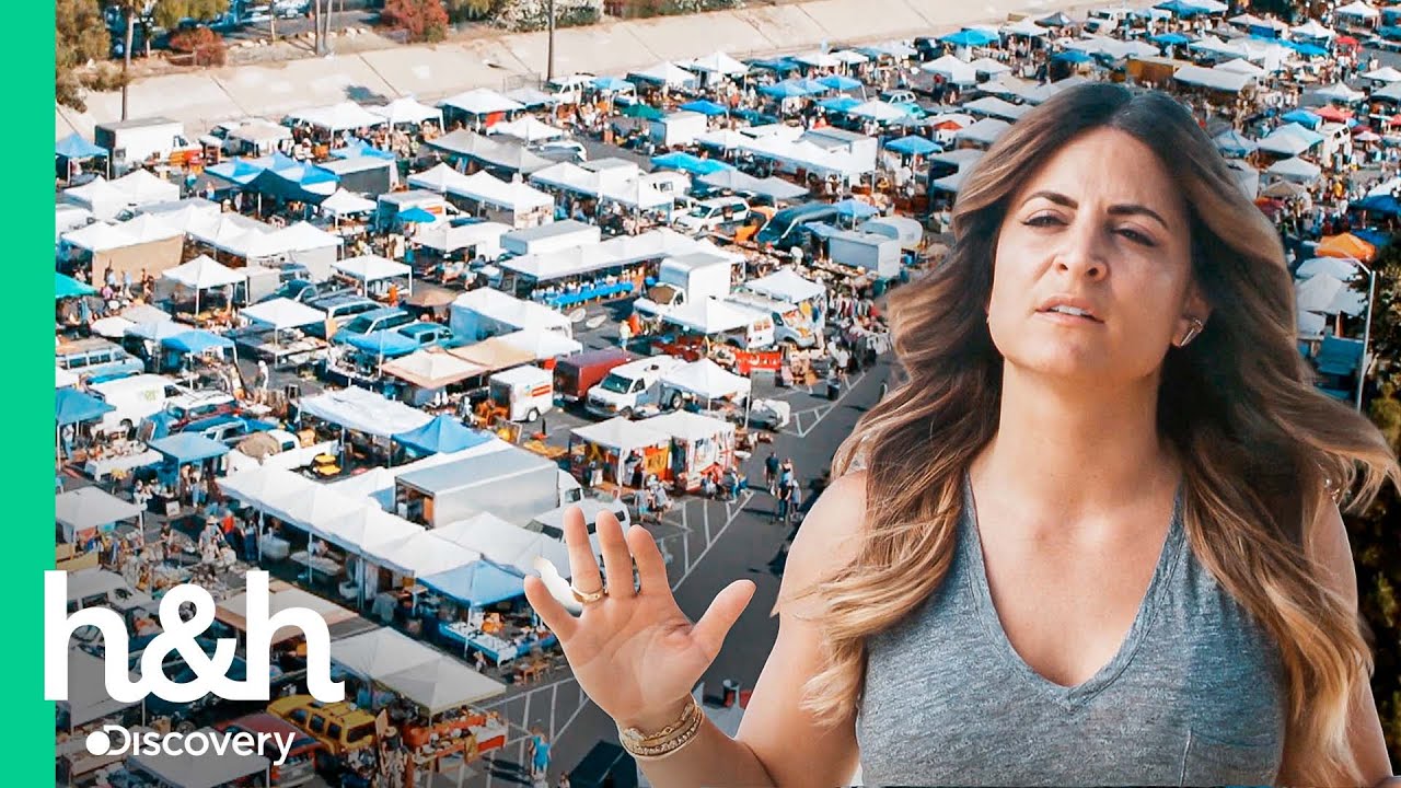 Fazendo compras em um mercado de pulgas! | Mulheres à Obra | Discovery H&H Brasil