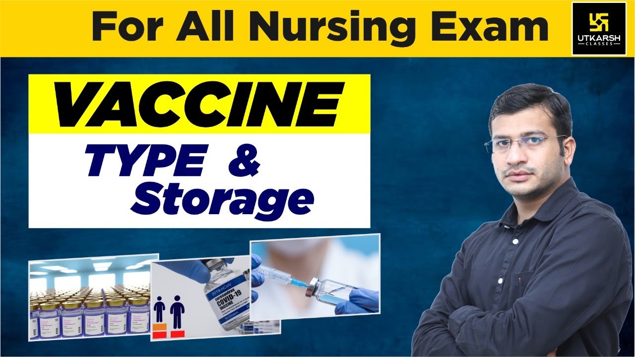 Vaccine and Its Storage | Important Short Topic | NORCET & Other Nursing Exams | By Siddharth Sir