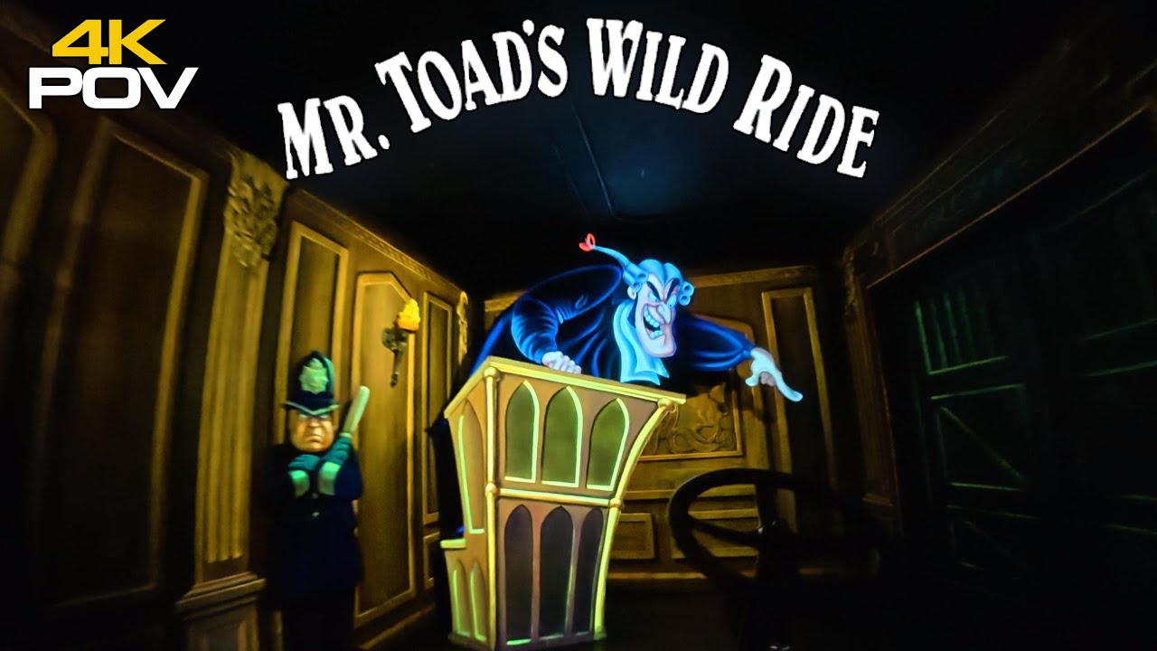 Mr. Toad’s Wild Ride | FULL 4K POV | Disneyland 2025 | A Journey to Nowhere in Particular!