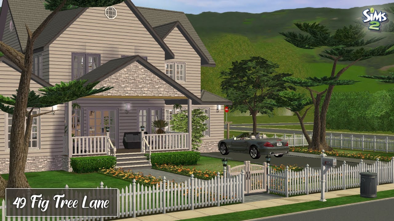 Inside 49 Fig Tree Lane | The Sims 2 Build