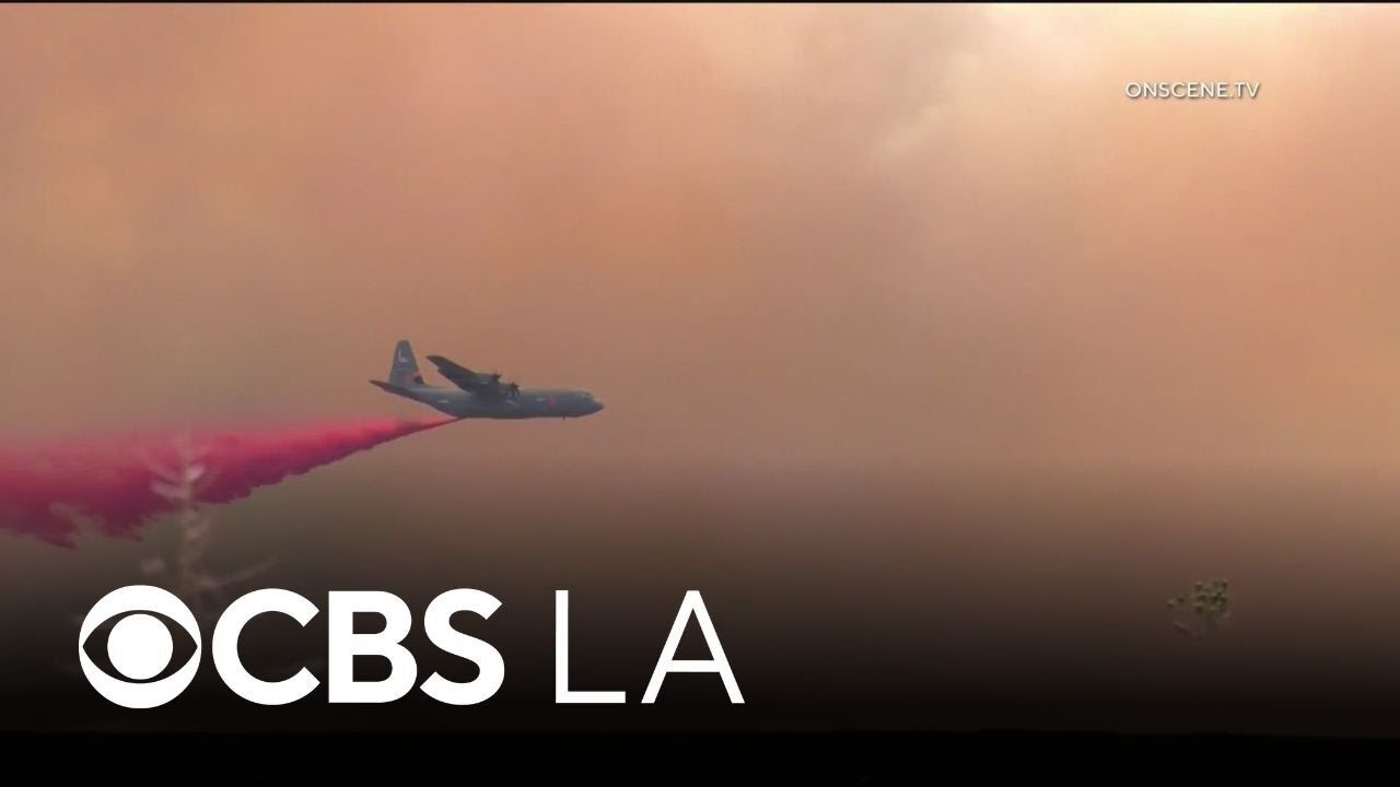Summit Fire continues to burn in the Angeles National Forest
