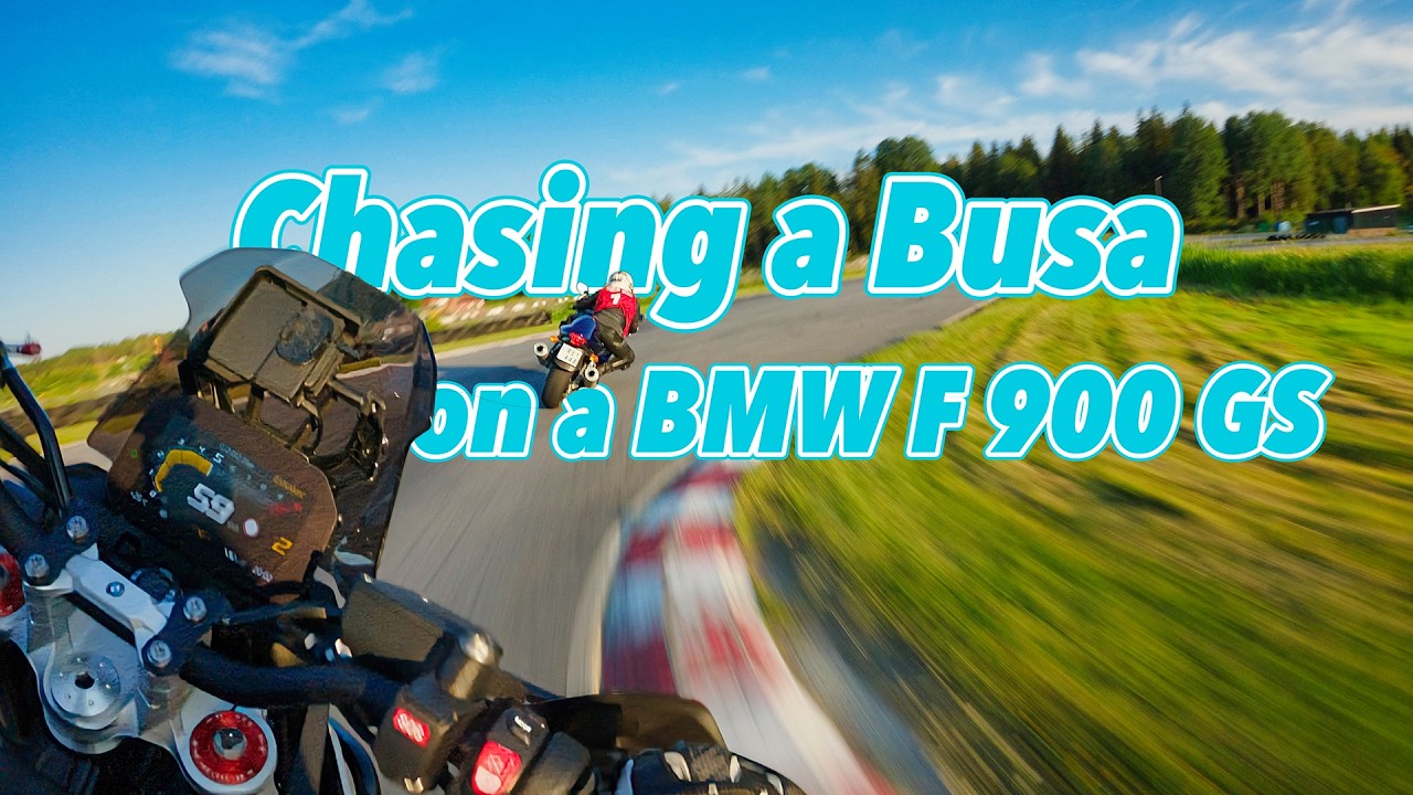 BMW F 900 GS  vs Sportbikes at a track day! 🏁 😄 #bikelife
