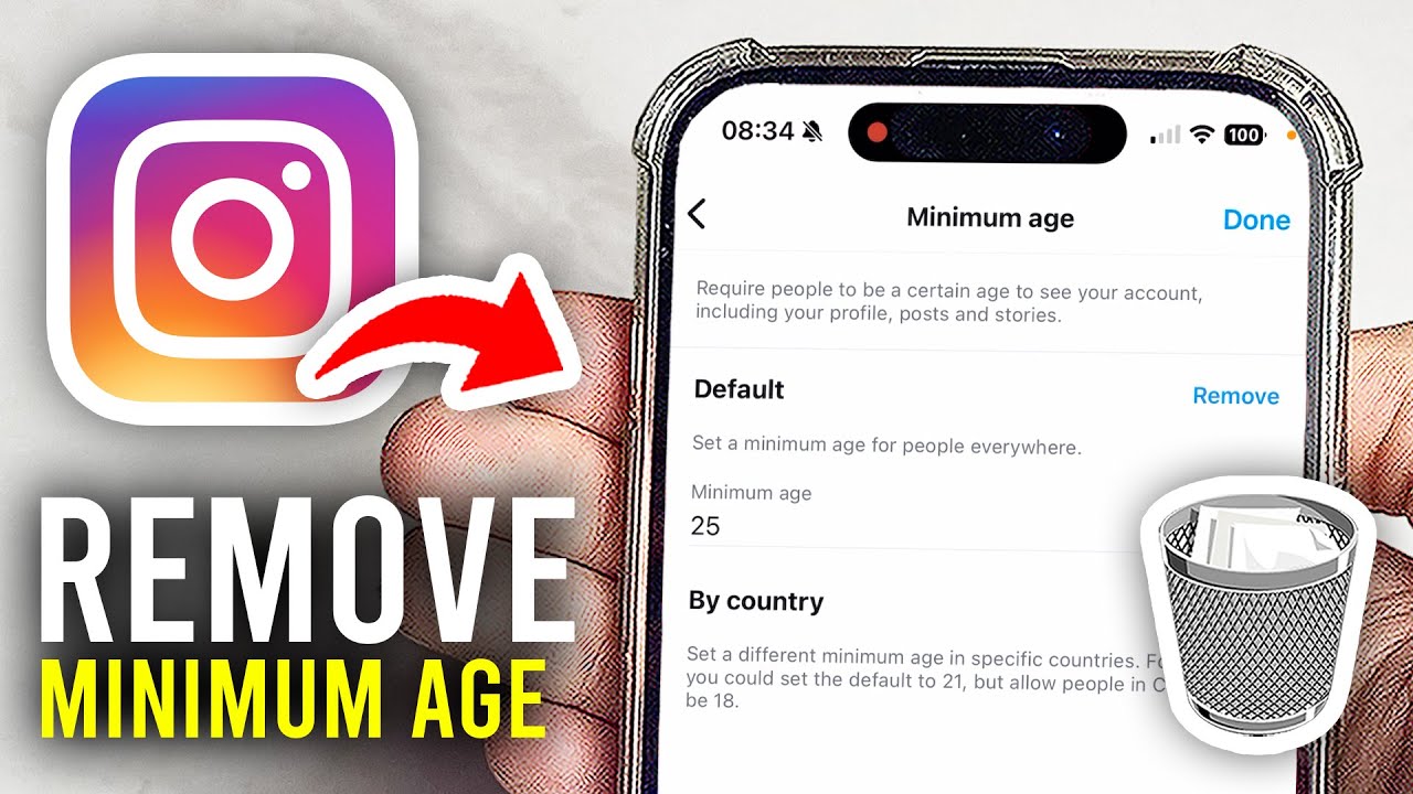 How To Remove Minimum Age Restriction On Instagram - Full Guide