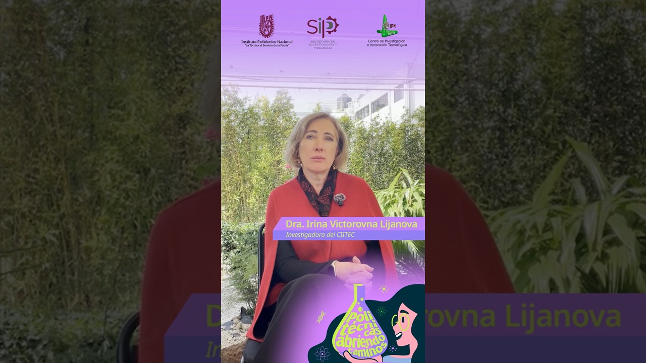 Dra Irina Victorovna Lijanova.   @IPN_DirInv @DDICYTIPN@IPNGeneroOficial #ipn #11f