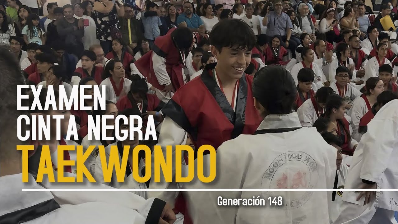 Examen para Cinta Negra Primer Dan ⭐️ | Generación 148 MoonMoo Won - Moo Duk Kwan | Pato Hernández
