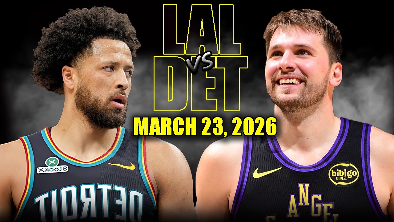 Los Angeles Lakers vs Detroit Pistons Full Game Highlights &ndash; March 23, 2026 | NBA Season