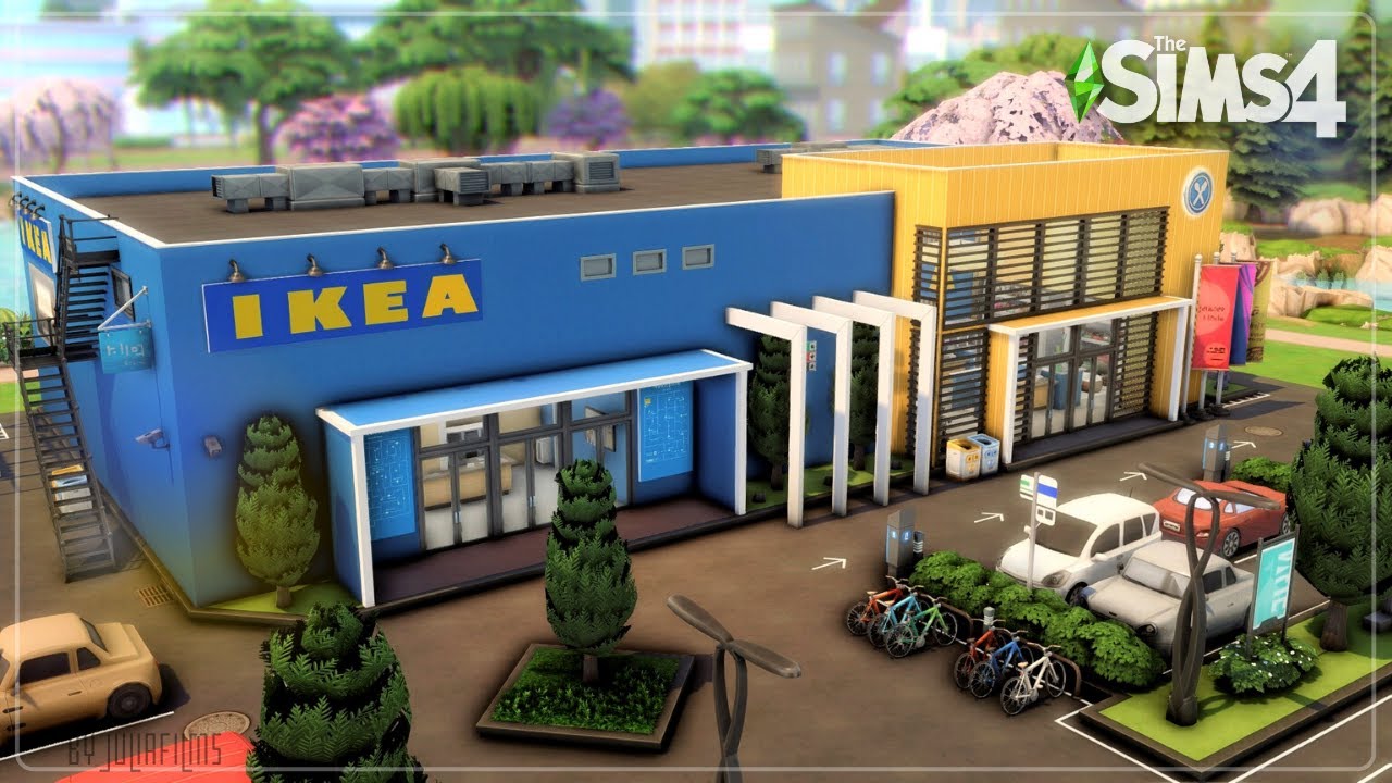 IKEA💙💛│Строительство│SpeedBuild│NO CC [The Sims 4]