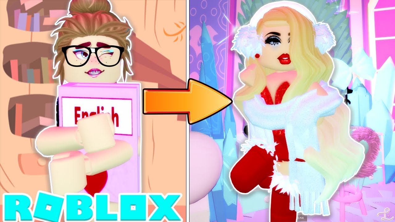 THEY TURNED THE NERD INTO A MODEL! - Royale High Roblox Roleplay Story