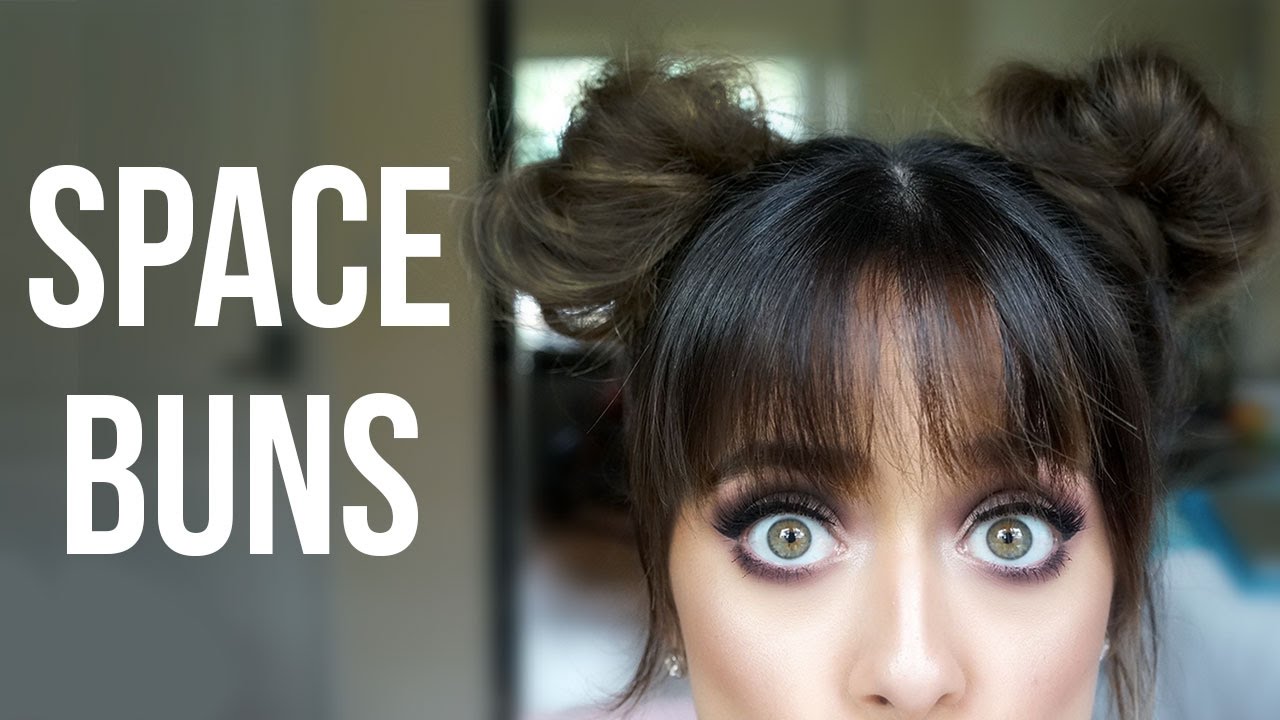 Space Bun Hair Tutorial
