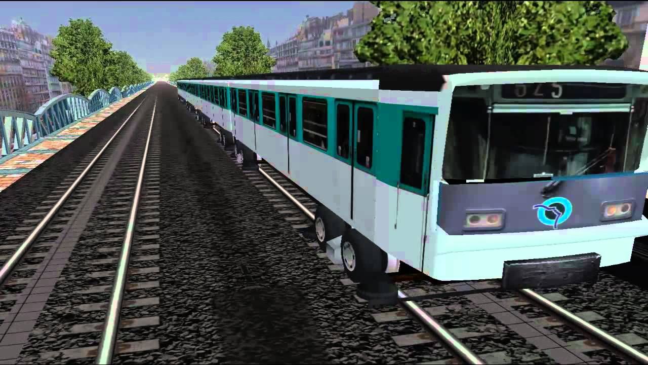 MSTS Metro Parisien - Ligne 6 - Nation - Charles de Gaulle - Etoile