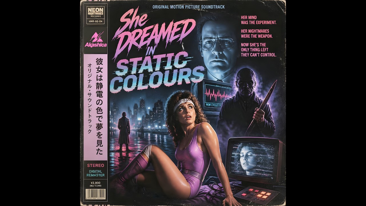 1985 Lost Sci-Fi Giallo Soundtrack She Dreamed in Static Colours – Retro Synth Horror OST Full Album