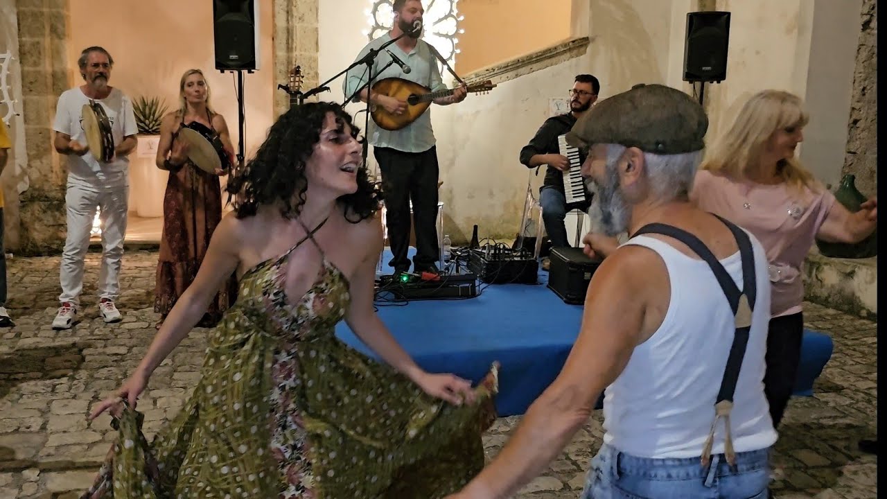 Provvisorio Popolare Pizzica di San Vito  Romolo Crudo Paola Pugliese 19 Luglio 2023 Matino