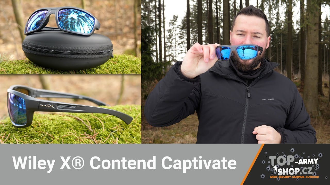 Sluneční brýle Contend Captivate Wiley X® Brýle nové generace! Rigad
