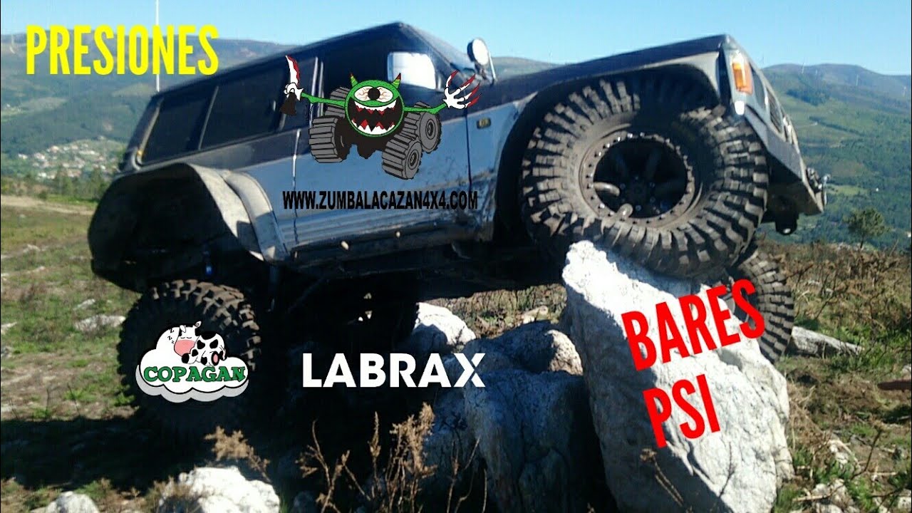 PRESIONES EN OFF ROAD, NEUMÁTICOS, LLANTAS, PSI, BARES Y MÁS ➕ 4X4 🔝 ZUMBALACAZAN 4X4 BRICONSEJOS
