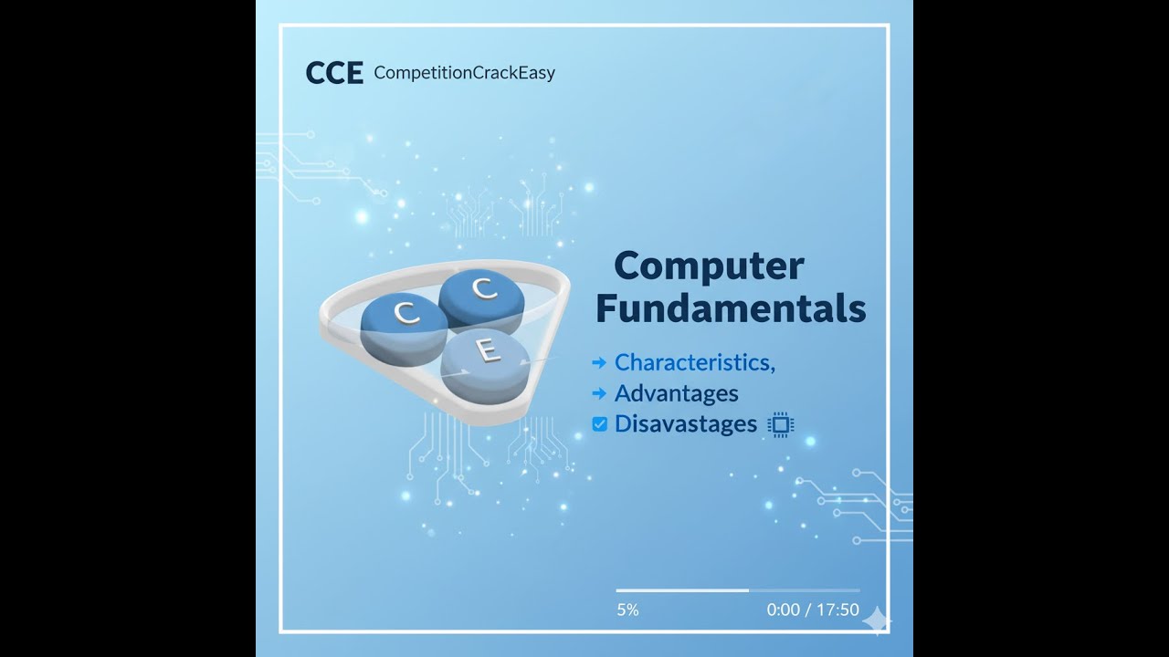 Computer Fundamentals | Advantages and Disadvantages | Characteristics