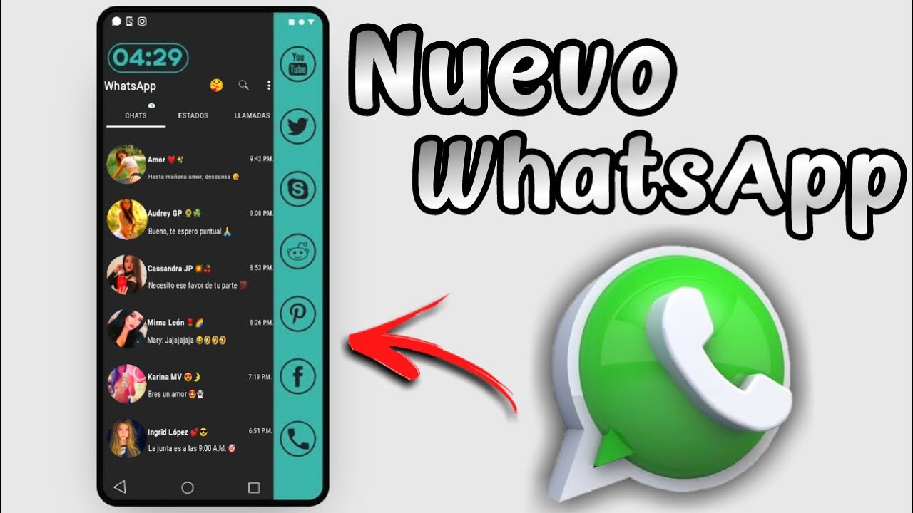 🌹✔ &Uacute;nico WHATSAPP Animado 2025 | Nuevo WhatsApp de Estreno con Funciones &Uacute;nicas