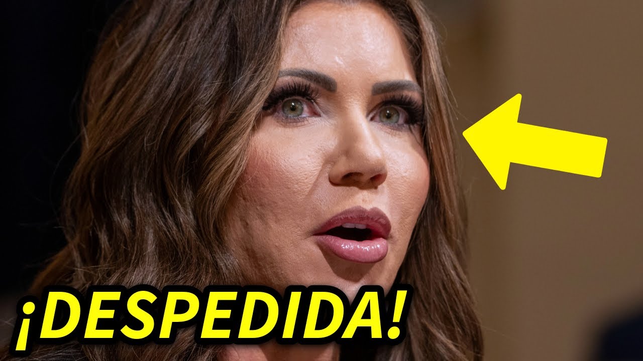 🚨 Kristy Noem DESPEDIDA… Trump ANINCIA REEMPLAZO 