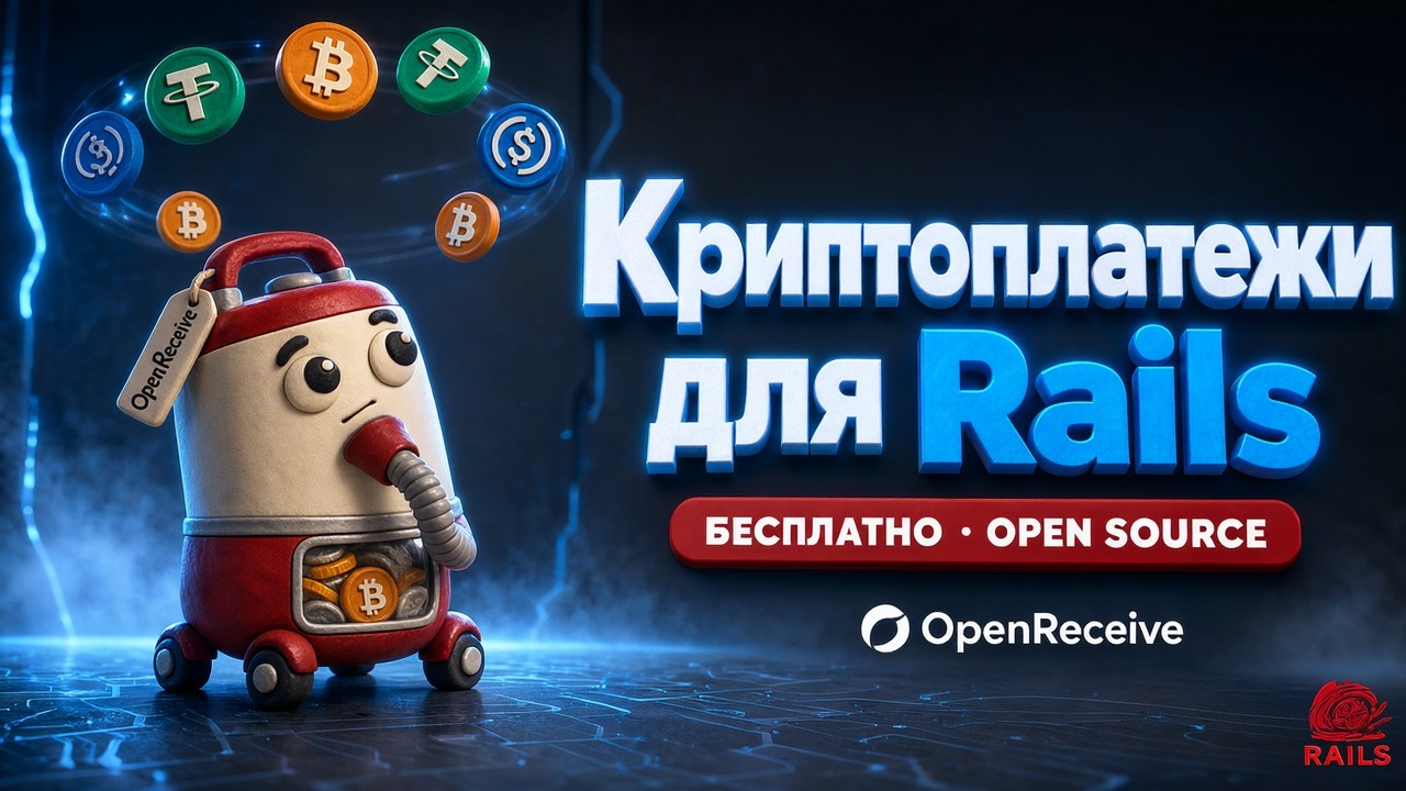 Как принимать Bitcoin и стейблкоины в Ruby on Rails