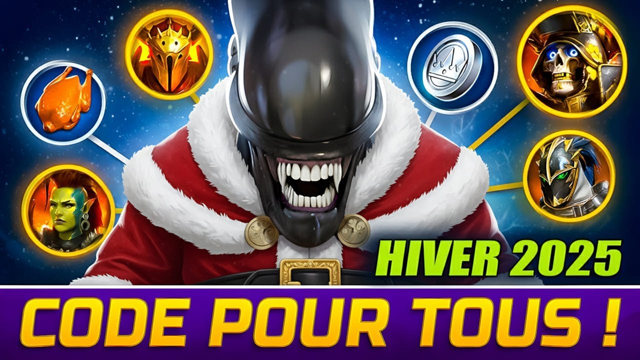 Codes promo ⭐ Guide du X&eacute;nomorphe ⭐ RAID Shadow Legends FR 2025
