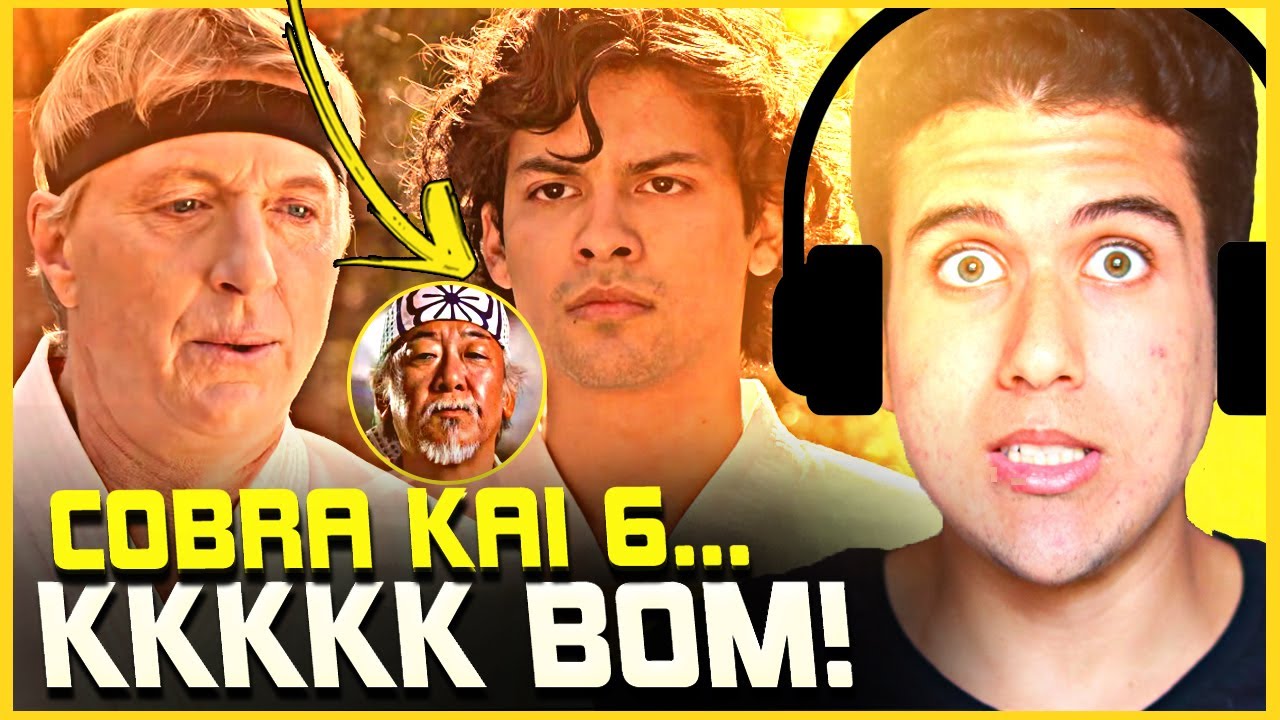 COBRA KAI 6 ESTÁ PASSANDO DOS LIMITES! FOI A PIOR TEMPORADA? SR MIYAGI ERA BANDIDO? -