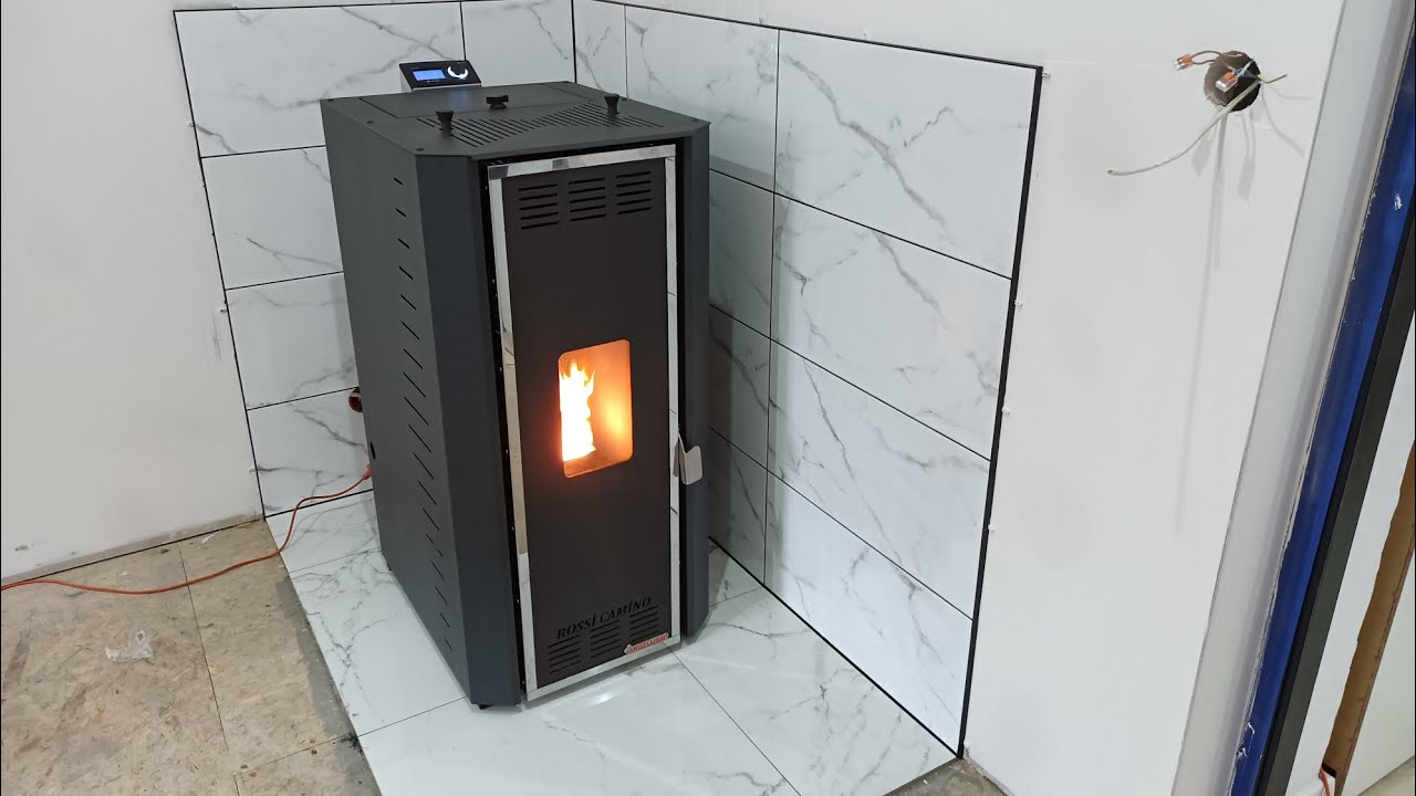 Piec kominek na pellet Camino Hydro 15kW. Sposób na tanie ogrzewanie 😍🔥 