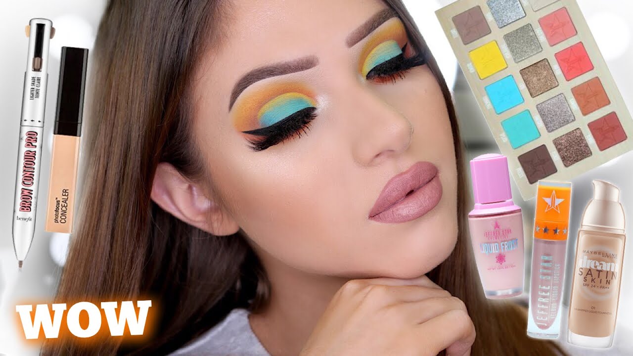 Trying *Newish* Makeup! Jeffree Star Thirsty Palette Makeup Tutorial