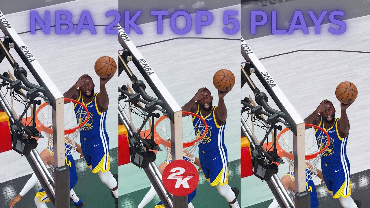 NBA 2K's Top 5 Plays ‼️😤