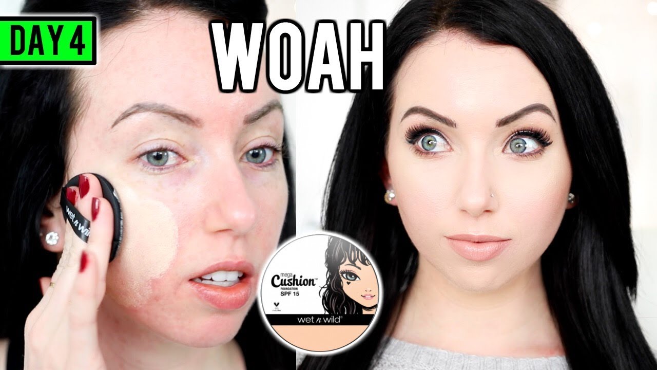 NEW Wet n Wild CUSHION FOUNDATION [First Impression Review] 15 DAYS OF FOUNDATION