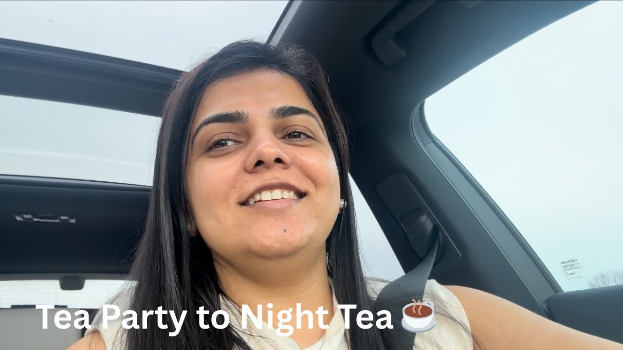 A simple day full of little moments 🤍School tea party, park fun, dinner out & my night tea ritual 