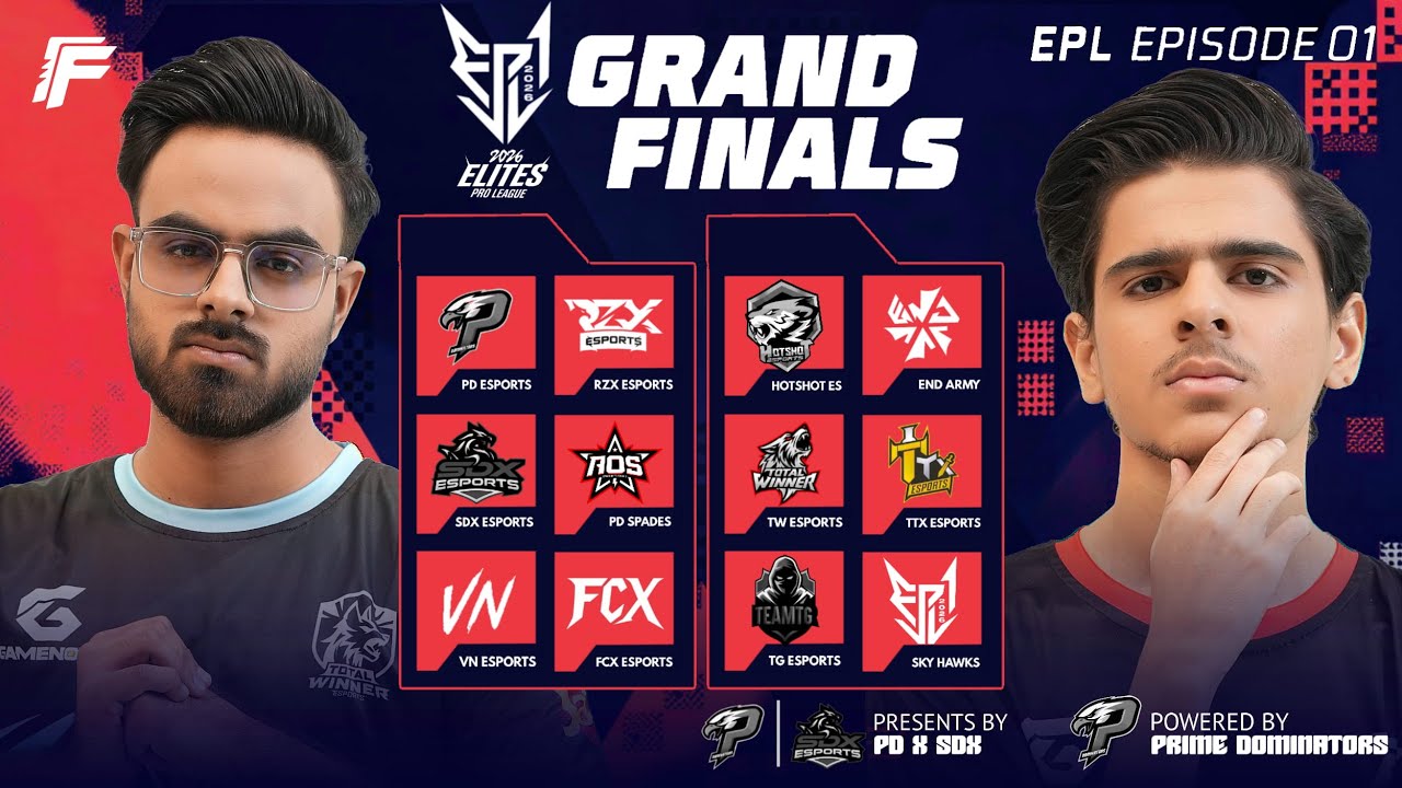 LIVE | GRAND FINALS | ELITES PRO LEAGUE S1 |   ||  @FreeFireEsportsPakistan​