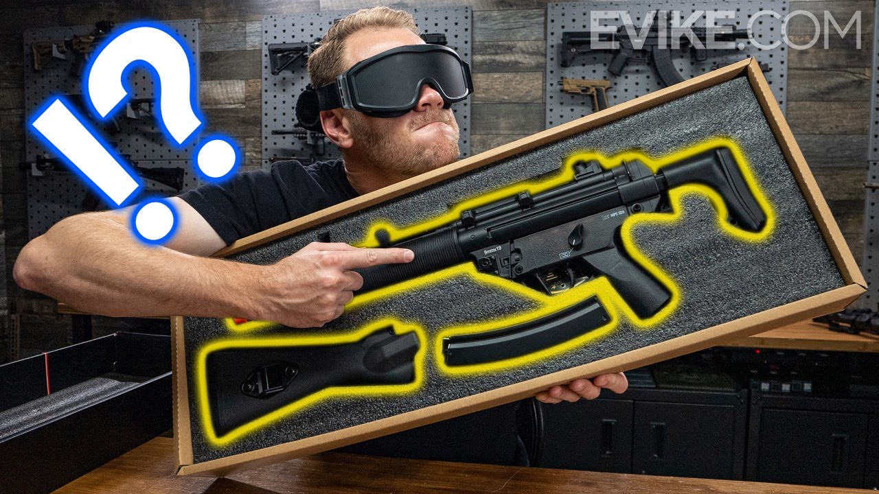 Matt Reacts to Elite Force HK MP5 SD5/ SD6 AEG ... BLIND!