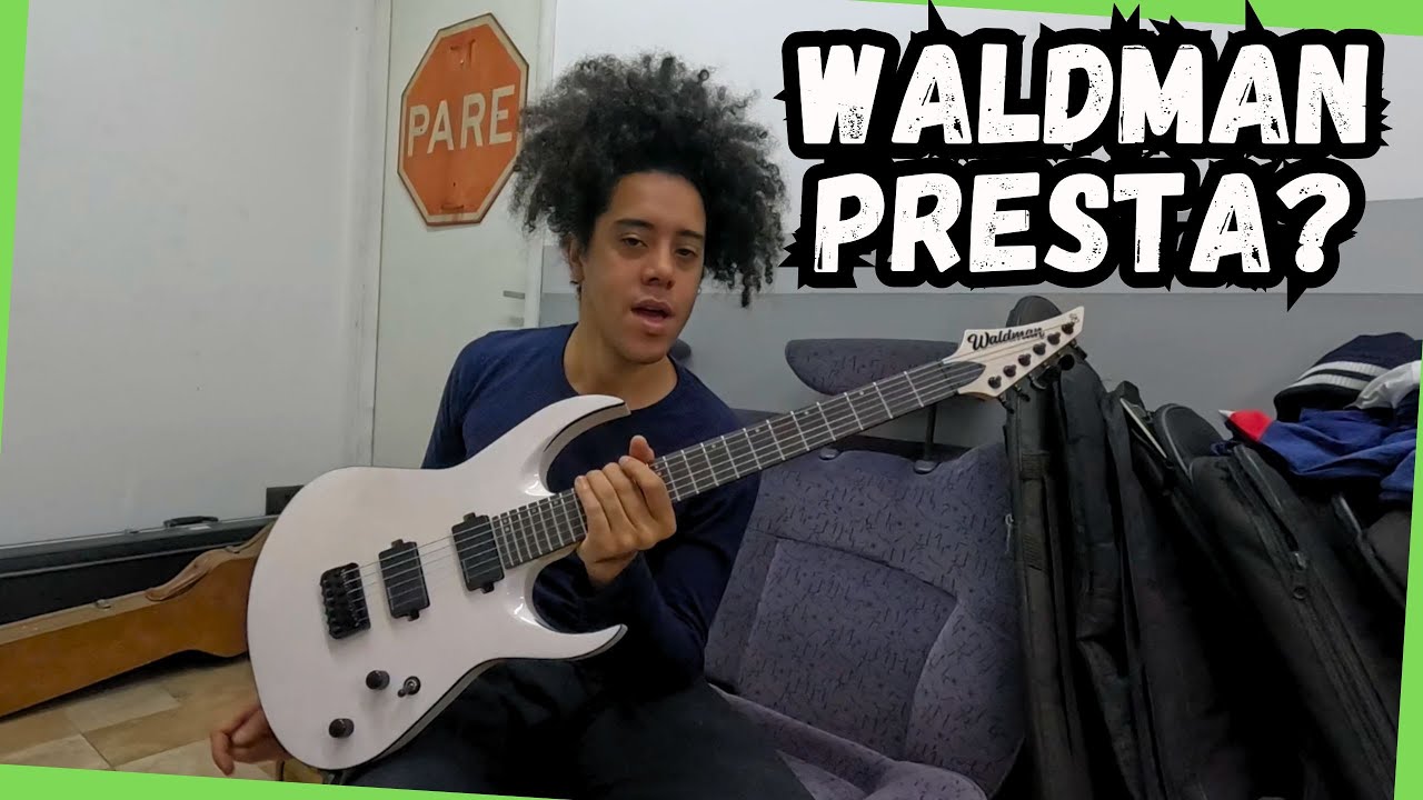 Review Guitarra Waldman WIG520 Ativa + instalei Seymour Duncan Blackout