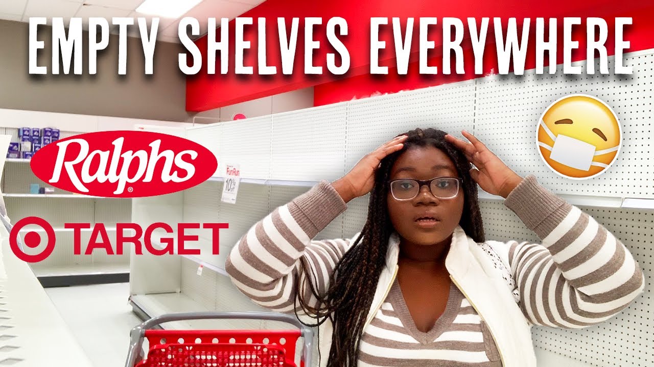 SHOPPING DURING A PANDEMIC IN LOS ANGELES | HUGE GROCERY #ShopWithMe AT TARGET | Looks By Naheemah