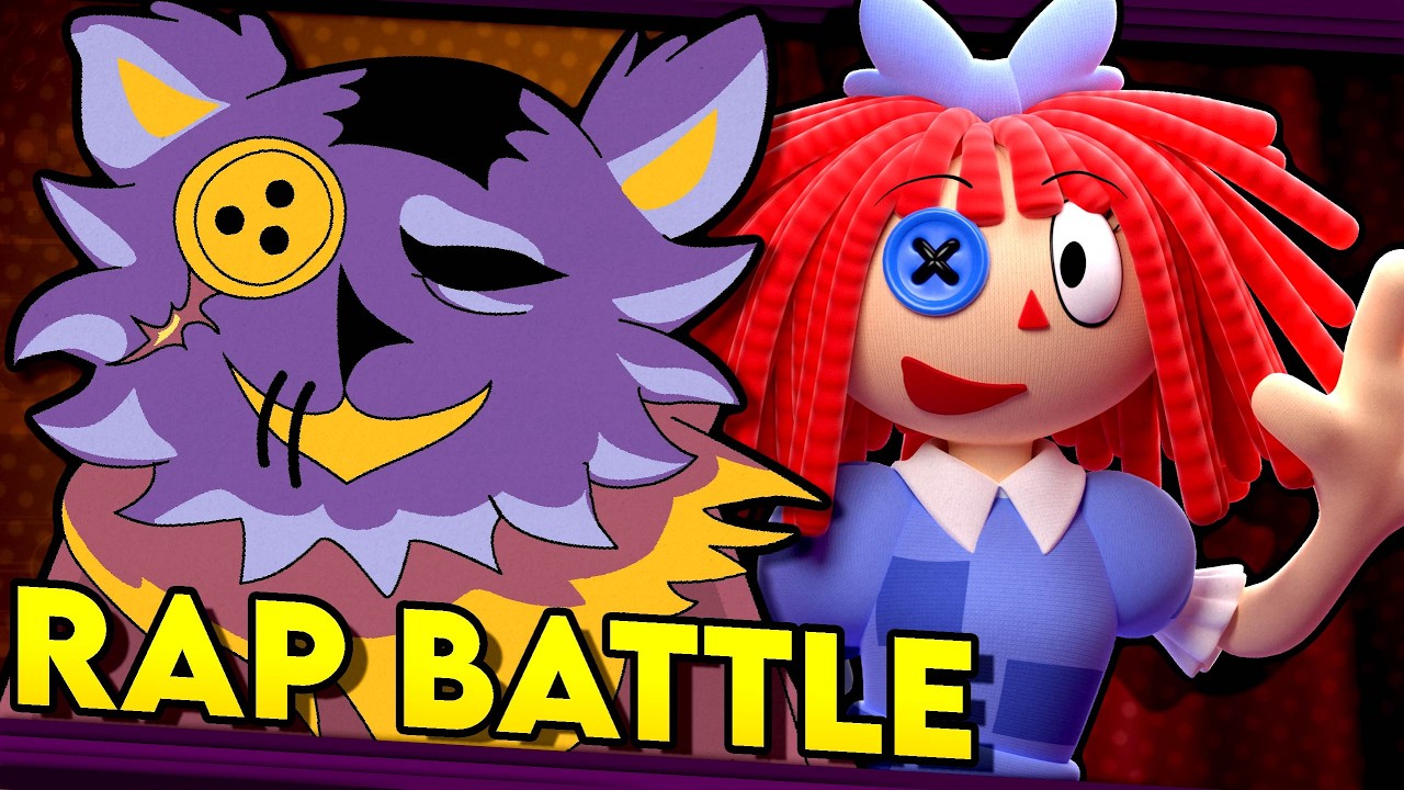 Seam vs. Ragatha - DELTARUNE vs. The Amazing Digital Circus. RAP BATTLE! (DGPRB)