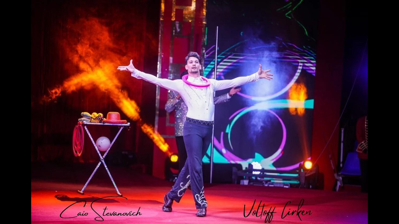 Caio Stevanovich memories from Voltoff Cirken #juggling #malabares #shorts #circus