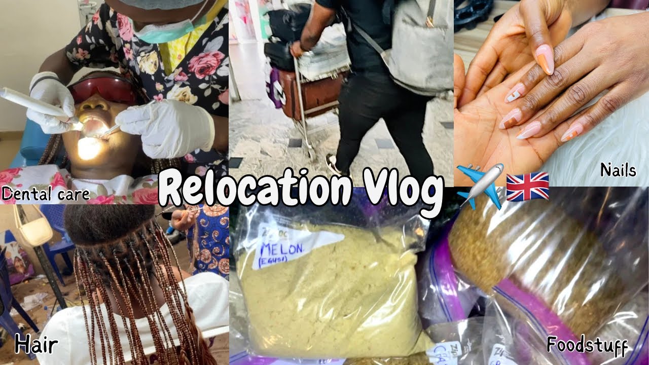 Relocating to the UK | Final Travel Prep + Packing Local foods+Teeth whitening +Shopping #travelvlog