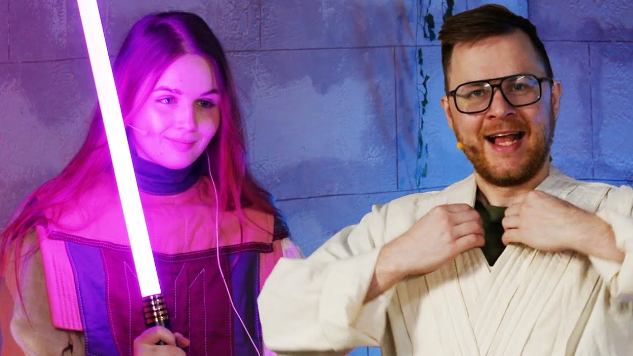Jedi Prüfmeister testet Jedi Ritterin