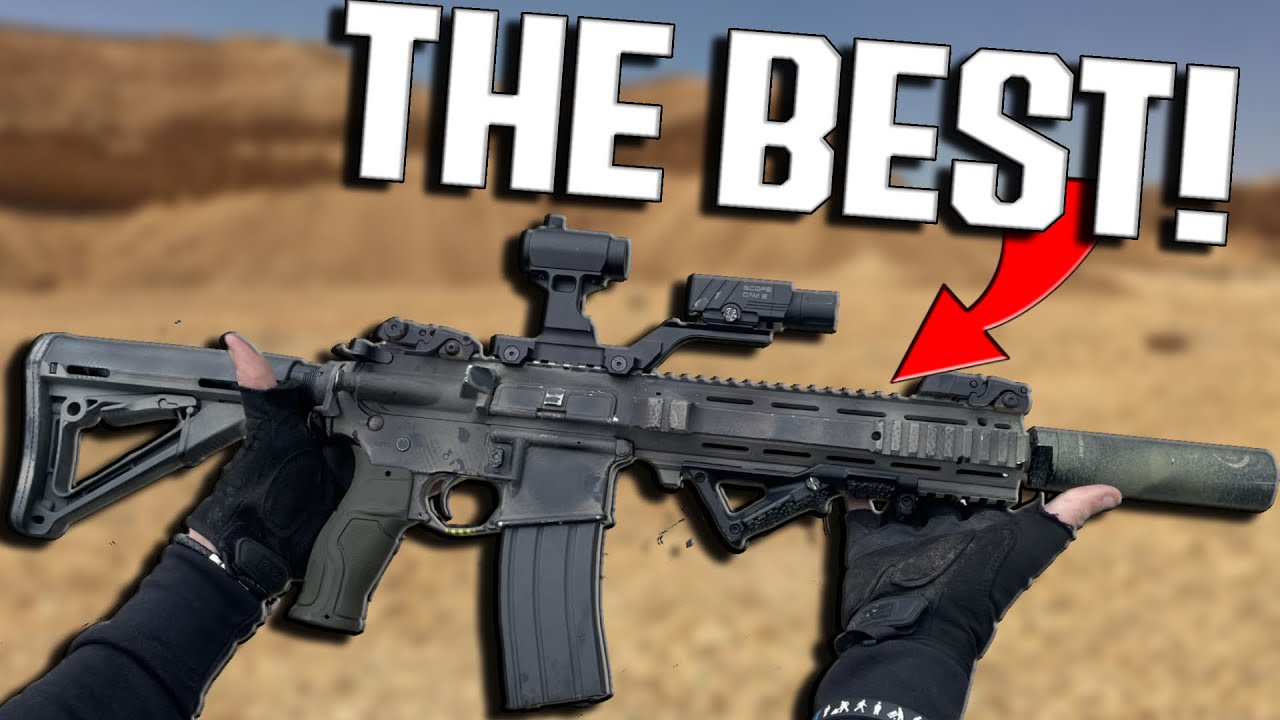 This Airsoft Rifle Is Basically Cheating!🔥 (Tokyo Marui MWS L119a2)