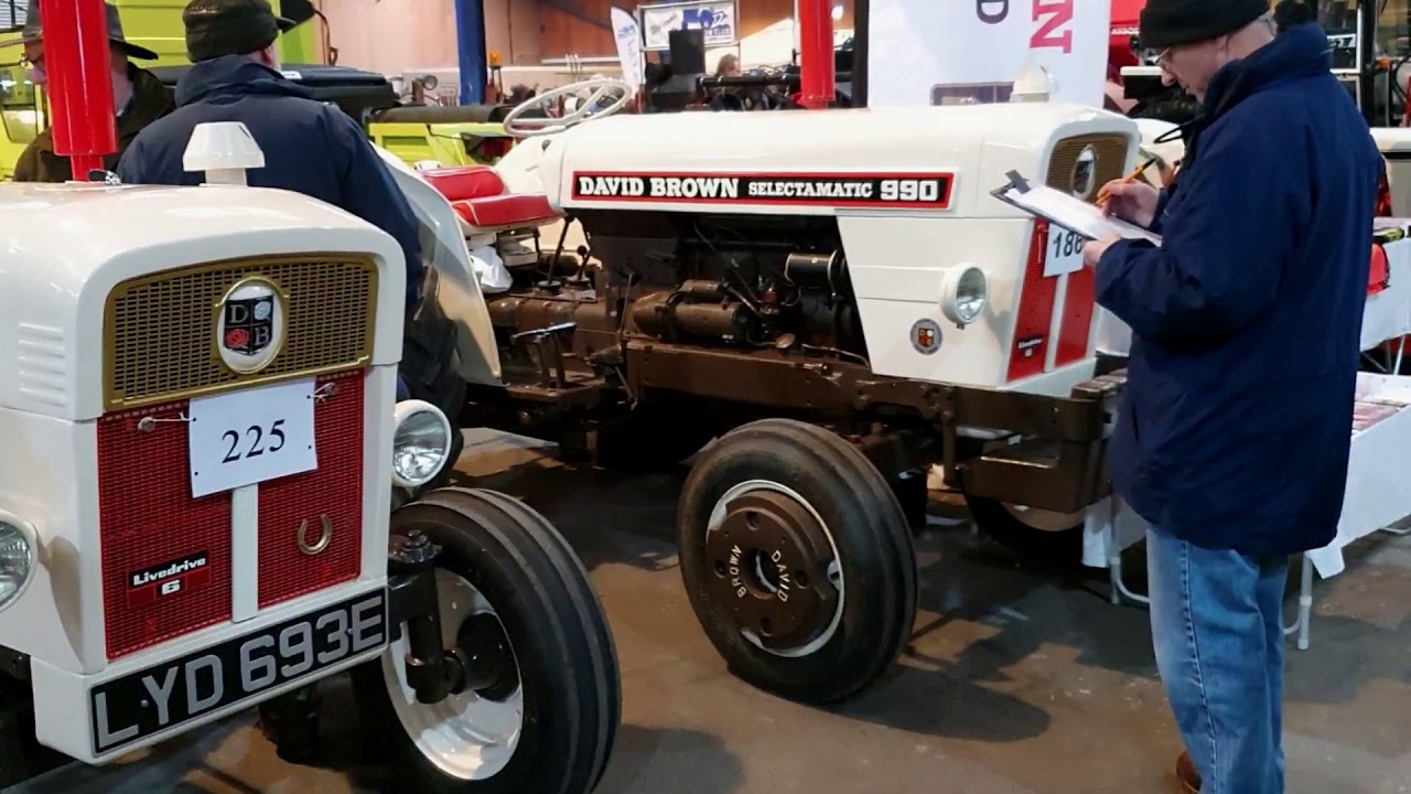 A walk around The Somerset Vintage & Classic Tractor Show Jan 2020