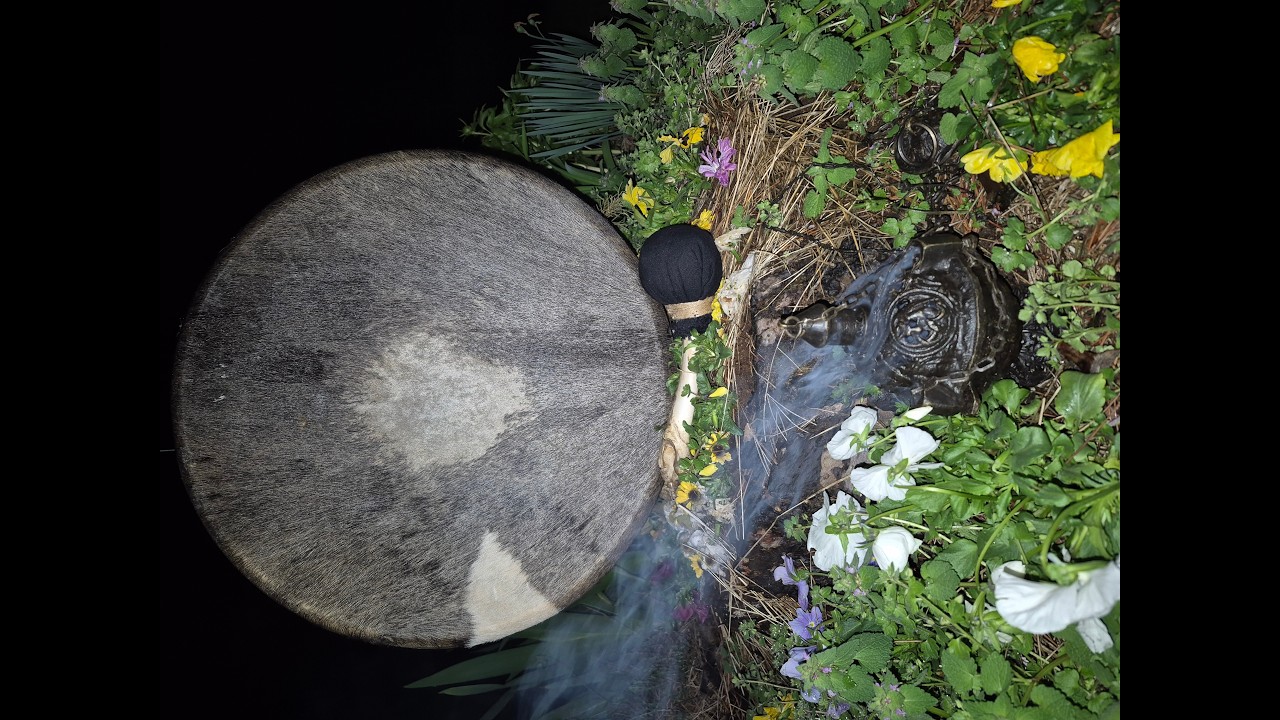 Live Shamanic Frame Drum Meditation | Deep Trance Rhythm #1