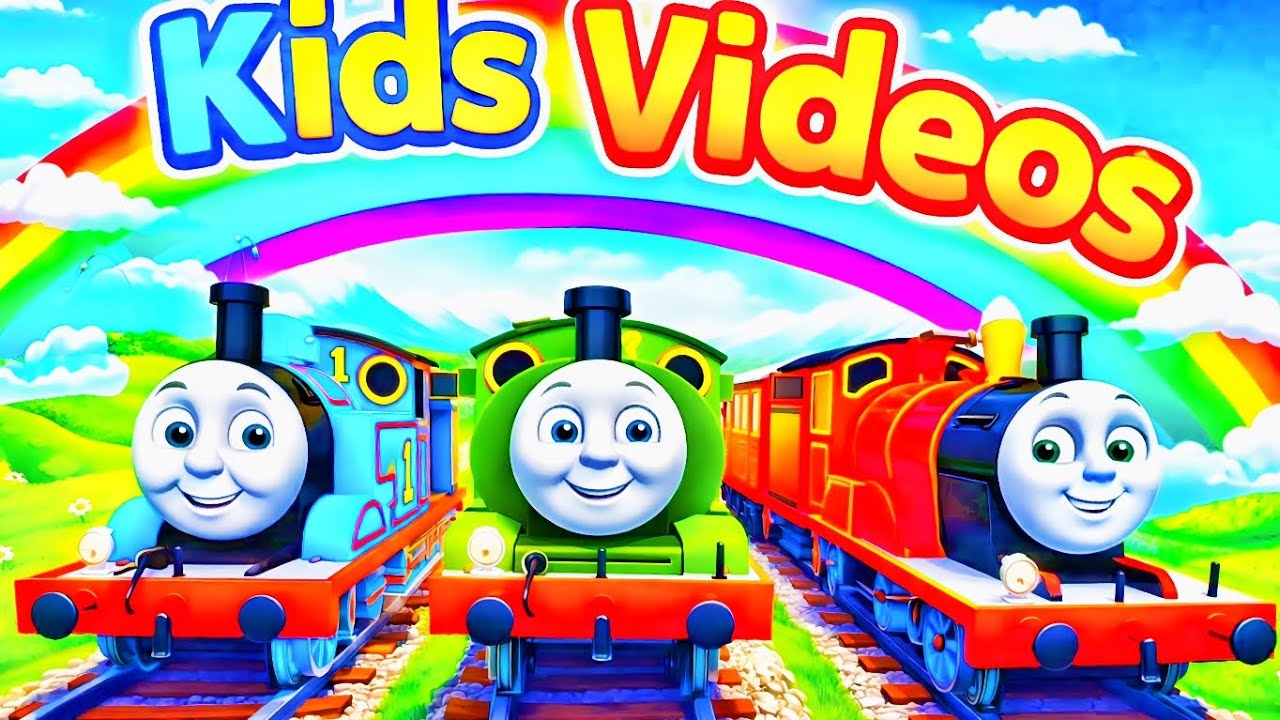 Thomas train| kids game| train rhymes for kids game| kids video| kids rhymes| AIcartoonworld8651