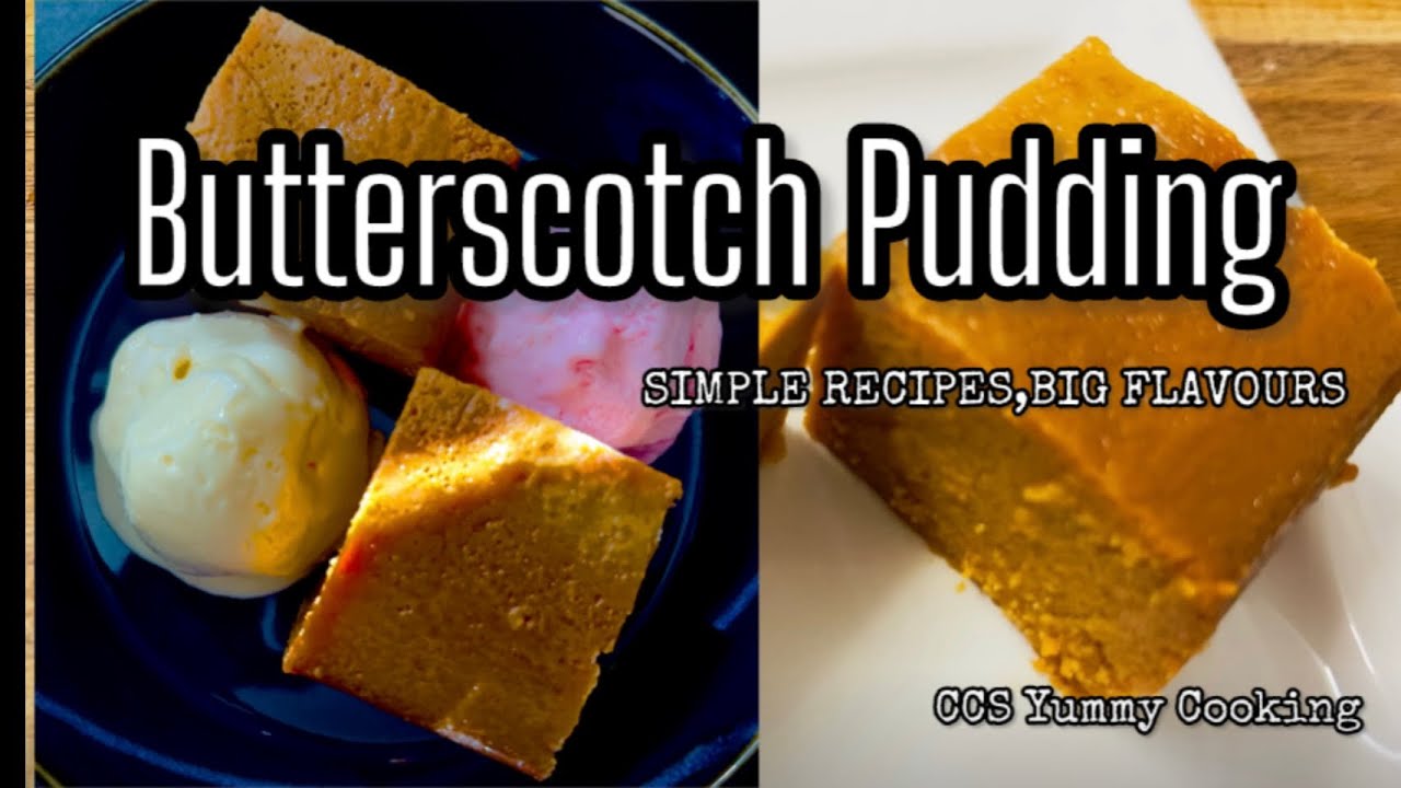  Butterscotch Pudding. පුඩින් අතර රසම පුඩිම හරිම ලේසියෙන්, ඉක්මණින්  හදමු .
